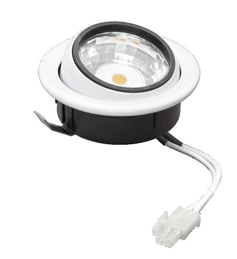 LED Möbeleinbauleuchte N 5022 COB LED 3,3W 830 Weiss, schwenkbar Ring: Weiß warmweiss 3000K 190 Lumen Abstrahlwinkel 100°klares, hitzebeständigen Schutzglas excl. Betriebsg LED Möbeleinbauleuchte N 5022 COB LED 3,3W 830 Weiss, schwenkbar Ring: Weiß warmweiss 3000K 190 Lumen Abstrahlwinkel 100°klares, hitzebeständigen Schutzglas excl. Betriebsg