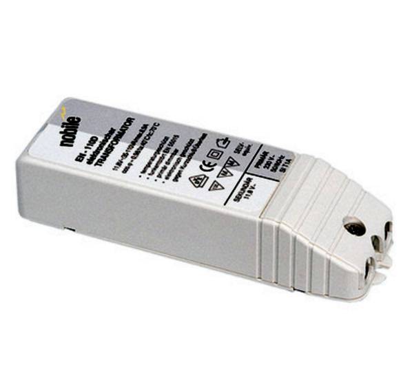 Nobile elektronischer Trafo EN-110 D 12V AC 35-110VA, dimmbar mit PhasenABschnittdimmer Für den Betrieb an Gleichspannung vom VDE geprüft Mit F und  MM Zeichen für Möbeleinbau Abmessung: 1 Nobile elektronischer Trafo EN-110 D 12V AC 35-110VA, dimmbar mit PhasenABschnittdimmer Für den Betrieb an Gleichspannung vom VDE geprüft Mit F und  MM Zeichen für Möbeleinbau Abmessung: 1