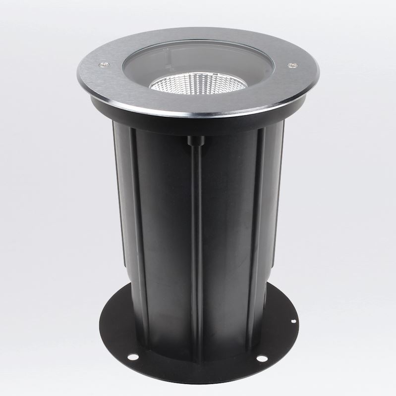 Bodeneinbauleuchte Inground advance COB medium R 12W 840 LED aus Edelstahl 316 mit 24° Abstrahlwinkel und IP67 für den Außeneinsatz inkl. PVC Einbautopf Lebensdauer 50.000h 4000K (neut Bodeneinbauleuchte Inground advance COB medium R 12W 840 LED aus Edelstahl 316 mit 24° Abstrahlwinkel und IP67 für den Außeneinsatz inkl. PVC Einbautopf Lebensdauer 50.000h 4000K (neut