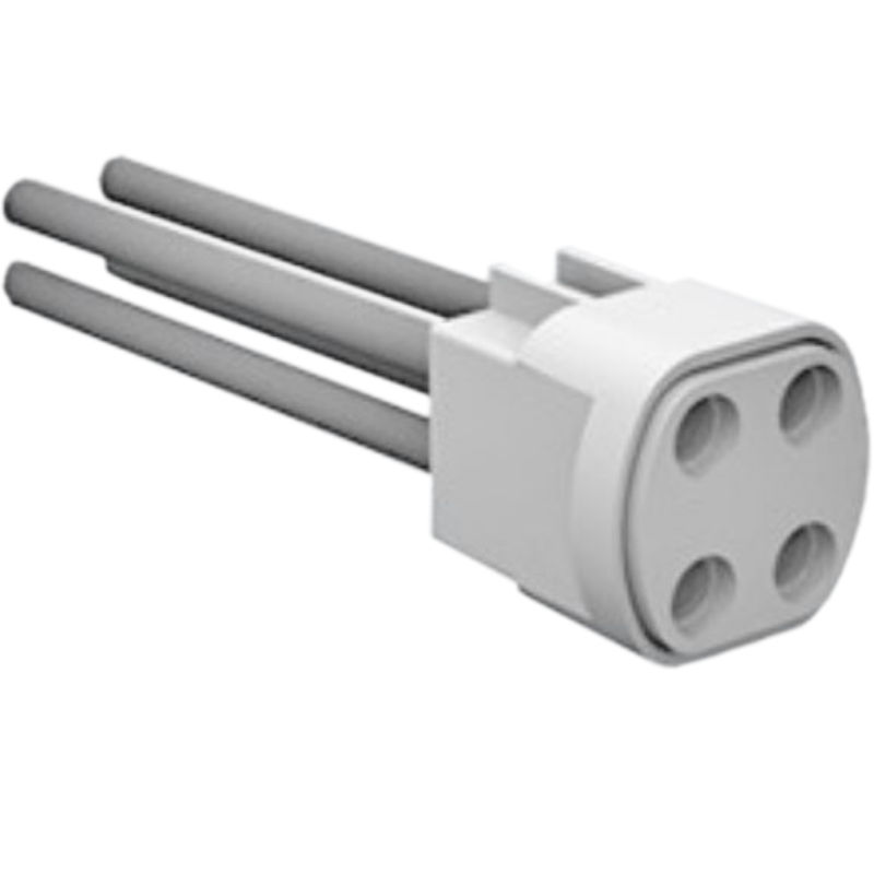 Fassung G10q für T9 Ring Leuchtstoffröhren Zuleitung EINADRIGES Kabel mit 30cm Länge und 0,5 mm² 2A - 250V / T110, ENEC03 