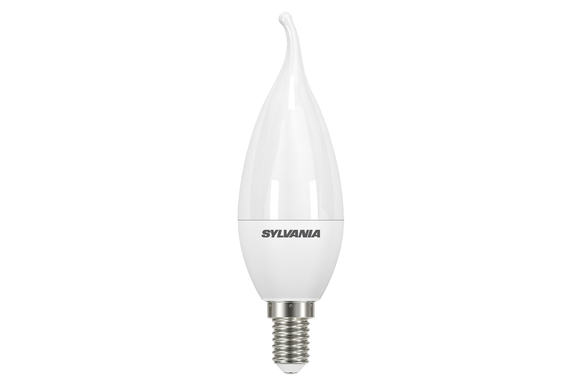 Sylvania ToLEDo Kerze Windstoß 5W 827 E14 satiniert 220-240V Sylvania ToLEDo Kerze Windstoß 5W 827 E14 satiniert 220-240V