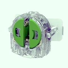 Einbau Fassung G5 gefedert für T5 Leuchtstoffröhren, 2A - 500V / T130 (Tm110), ENEC03, UL zugelassen,