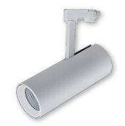 LED Schienenstrahler SPOT - 10W 930 3000K CRI=97, Gehäuse WEISS, 1000lm, Reflektor 24° TOP Farbwiedergabe CRI 97 !Kein sichtbares Betriebsgerät, dieses ist im Leuchtkörper integriert  LED Schienenstrahler SPOT - 10W 930 3000K CRI=97, Gehäuse WEISS, 1000lm, Reflektor 24° TOP Farbwiedergabe CRI 97 !Kein sichtbares Betriebsgerät, dieses ist im Leuchtkörper integriert