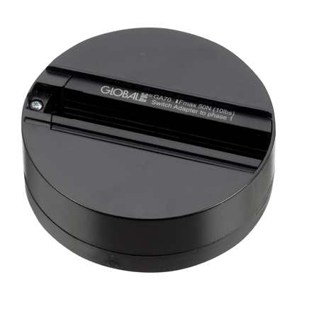 Global Fixpoint SCHWARZ für 3 Phasen Stromschienenadapter Bitte Beachten ! Schienenzubehör verschiedener Hersteller ist untereinander NICHT kompatibel 
