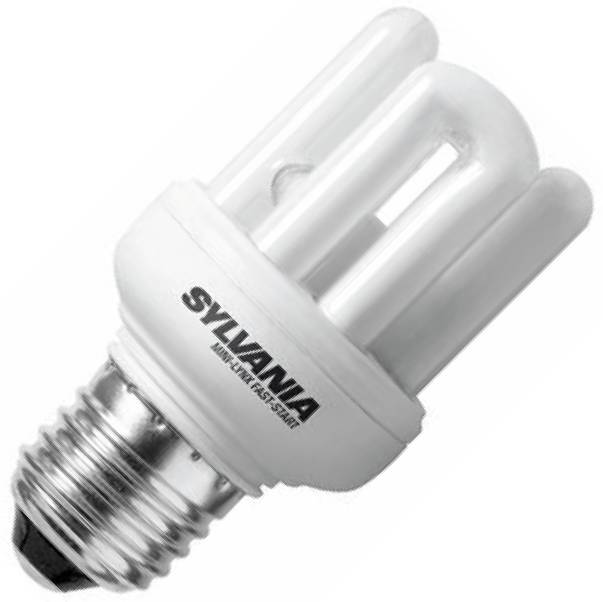 Energiesparlampe Sylvania MiniLynx Faststart 4 Rohrtechnik  Energiesparlampe Sylvania MiniLynx Faststart 4 Rohrtechnik
