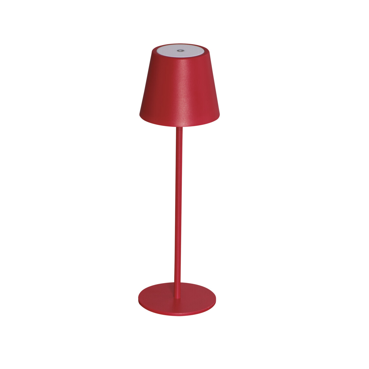 LED Akku Tischleuchte Inita 1,2W 830 165lm IP54 45° 369mm Rot dimmbar