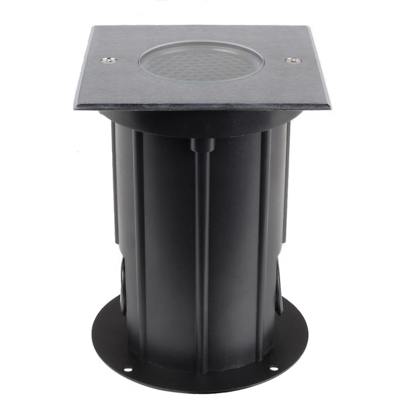 Bodeneinbauleuchte Inground advance COB small AG S 6W 830 LED aus Edelstahl 316 mit 24° Abstrahlwinkel und IP67 für den Außeneinsatz inkl. PVC Einbautopf quardatische Bauform Lebensdau Bodeneinbauleuchte Inground advance COB small AG S 6W 830 LED aus Edelstahl 316 mit 24° Abstrahlwinkel und IP67 für den Außeneinsatz inkl. PVC Einbautopf quardatische Bauform Lebensdau