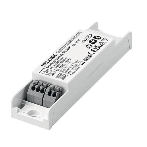 Wireless module passive SR MTR - Matter Funkmodul Digitaler Ausgang: DALI (Broadcast DT6) Integrierte 50 mA DALI Stromversorgung Kann als Leuchteneinbau oder unabhängiges Modul mit auf