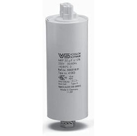 Parallelkondensator 10 µF 250V 50/60Hz Typ A mit Gewindestift Gehäuse: KunststoffDoppel-Stecklemme 0,5-1mm²Temperaturbereich: -40°C bis 85°CGewindebolzen/Länge: M8x10Spannung: 250V Parallelkondensator 10 µF 250V 50/60Hz Typ A mit Gewindestift Gehäuse: KunststoffDoppel-Stecklemme 0,5-1mm²Temperaturbereich: -40°C bis 85°CGewindebolzen/Länge: M8x10Spannung: 250V