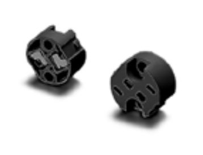 Fassung G6.35 ohne Kabel, G4, G5.3, G6.35 Fassungen T270, 24V schwarz Durchgangslöcher für Schrauben M3 Einzel-Steckklemmen für mehrdrähtige Leitungen 1,4–1,8 qmm Für Lampen mit Sockel Fassung G6.35 ohne Kabel, G4, G5.3, G6.35 Fassungen T270, 24V schwarz Durchgangslöcher für Schrauben M3 Einzel-Steckklemmen für mehrdrähtige Leitungen 1,4–1,8 qmm Für Lampen mit Sockel