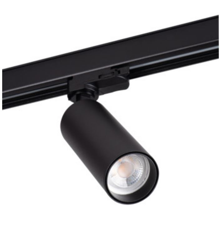 LED Schienenstrahler ACORD ATL2 GU10-W max. 10W 230V, Gehäuse Schwarz3-Phasen Schienenstrahler mit GU10 Fassung für austauschbare PAR16 LED Leuchtmittel mit Sockel GU10 230V mit maximal 10W  LED Schienenstrahler ACORD ATL2 GU10-W max. 10W 230V, Gehäuse Schwarz3-Phasen Schienenstrahler mit GU10 Fassung für austauschbare PAR16 LED Leuchtmittel mit Sockel GU10 230V mit maximal 10W