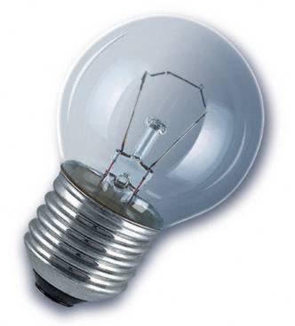 Tropfenlampe 60W E27 KLAR Länge: 70mm 