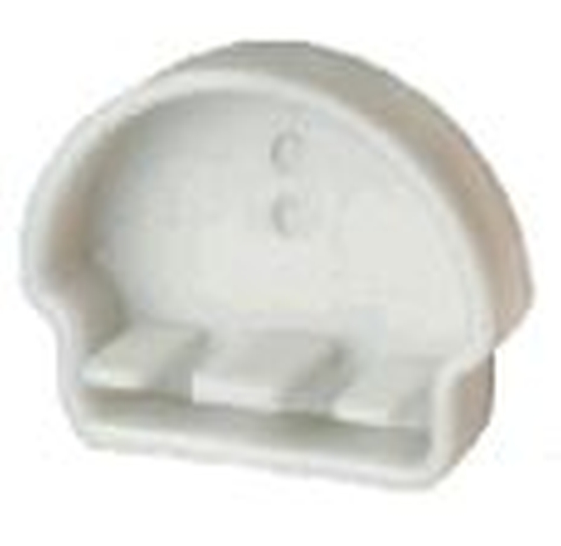 Endkappe für Z201 Alu-Profile aus PVC Passend für Z201 Alu-Profil Abmessungen: 23x6x18mm Farbe: Grau Material: Kunststoff