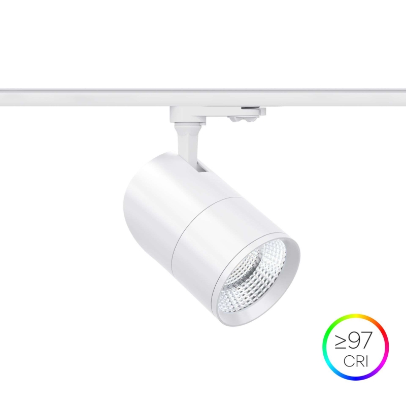 LED Schienenstrahler Aston 20W 60° 2.400lm 927 Gehäuse schwarz Farbwiedergabe: CRI>97 LED Schienenstrahler mit 15°/38°/60° Reflektoren im Lieferumfang enthalten Lumen: 2.250lm Lich LED Schienenstrahler Aston 20W 60° 2.400lm 927 Gehäuse schwarz Farbwiedergabe: CRI>97 LED Schienenstrahler mit 15°/38°/60° Reflektoren im Lieferumfang enthalten Lumen: 2.250lm Lich