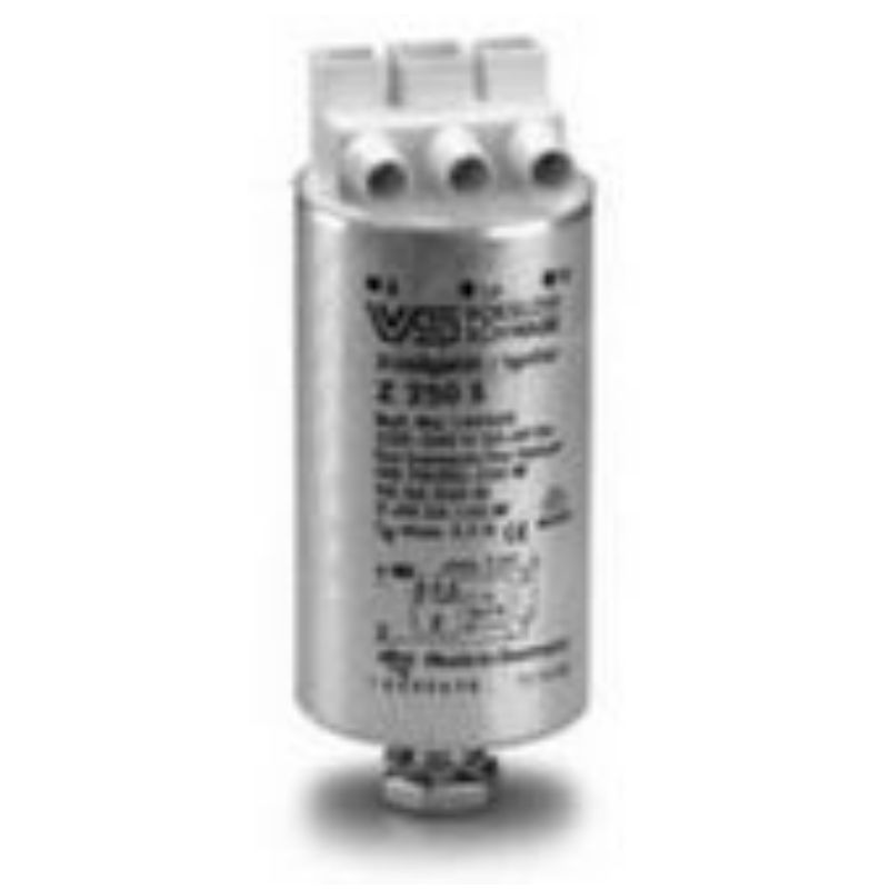 Z250S Zündgerät / Ignitor - elektronisches Überlagerungszündgerät für Lampen 70W - 250W ØxL: 35x76+10mm Vossloh-Schwabe Baugleicher Ersatz für Z150 mit Art. Nr.: 140376