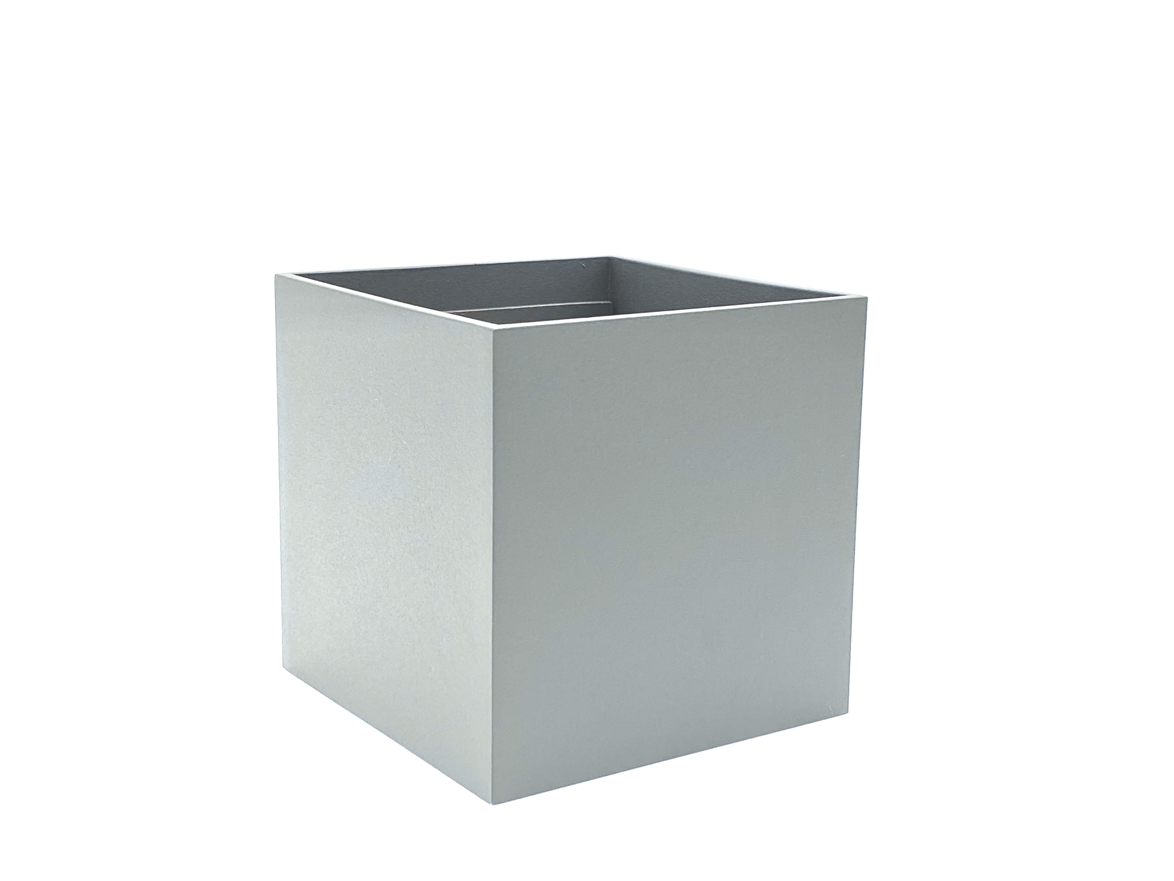 LED Aussenwandleuchte CUBE 6W IP54 warmweiss 3000K silber