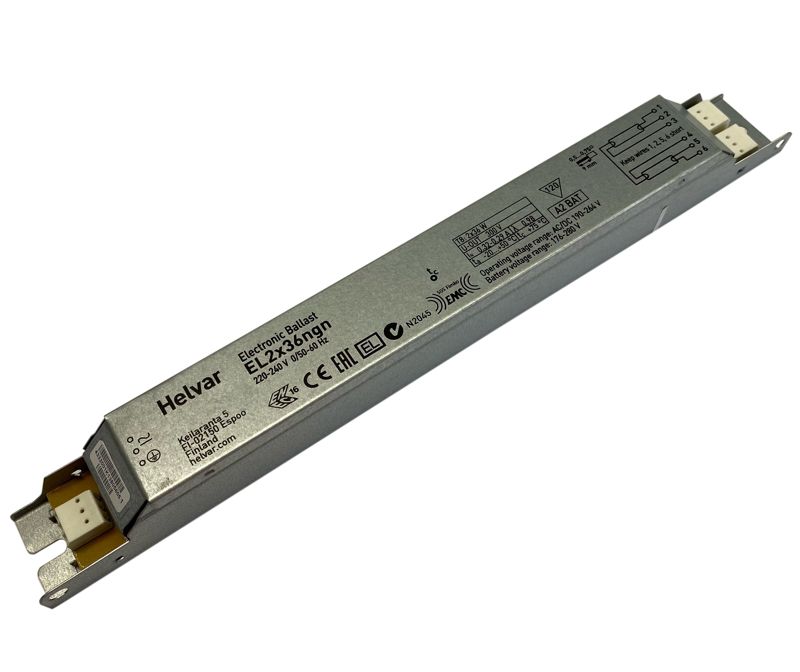 Helvar EL1x18ngn EVG elektronisches Vorschaltgerät für 1x18W T8 Leuchtstoffröhren (Ø26mm),  Nachfolger von EL1x18HF  280x30x28mm  Spannung AC: 220-240V / 50-60 Hz, 250V DC Passend für  Helvar EL1x18ngn EVG elektronisches Vorschaltgerät für 1x18W T8 Leuchtstoffröhren (Ø26mm),  Nachfolger von EL1x18HF  280x30x28mm  Spannung AC: 220-240V / 50-60 Hz, 250V DC Passend für