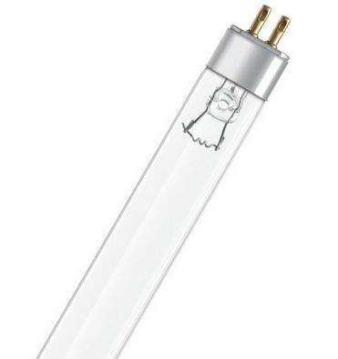 Osram Puritec HNS 11W G5 UVC Ultraviolettstrahler / Entkeimungs-Leuchtstoffröhre L= 212mm  Osram Puritec HNS 11W G5 UVC Ultraviolettstrahler / Entkeimungs-Leuchtstoffröhre L= 212mm