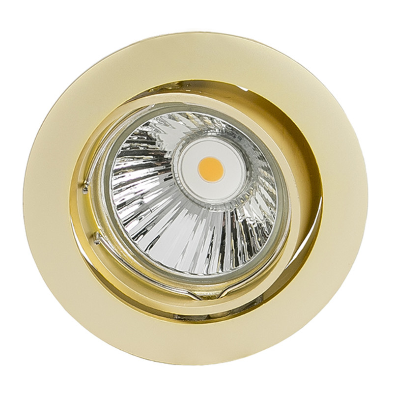 Einbauleuchte N5049 MATT-GOLD, Aludruckguss, schwenkbar, für Halogen oder LED Lampe MR16 Gu5,3 Ø50mm Aussen Ø = 83mm , Bohr Ø = 74mm, Einbautiefe = 60mmPassendes Zubehör für diesen Artikel