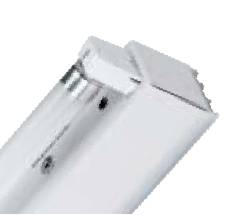 Lichtleiste T5 FQ 1x80W,  freistrahlend EVG, weiss