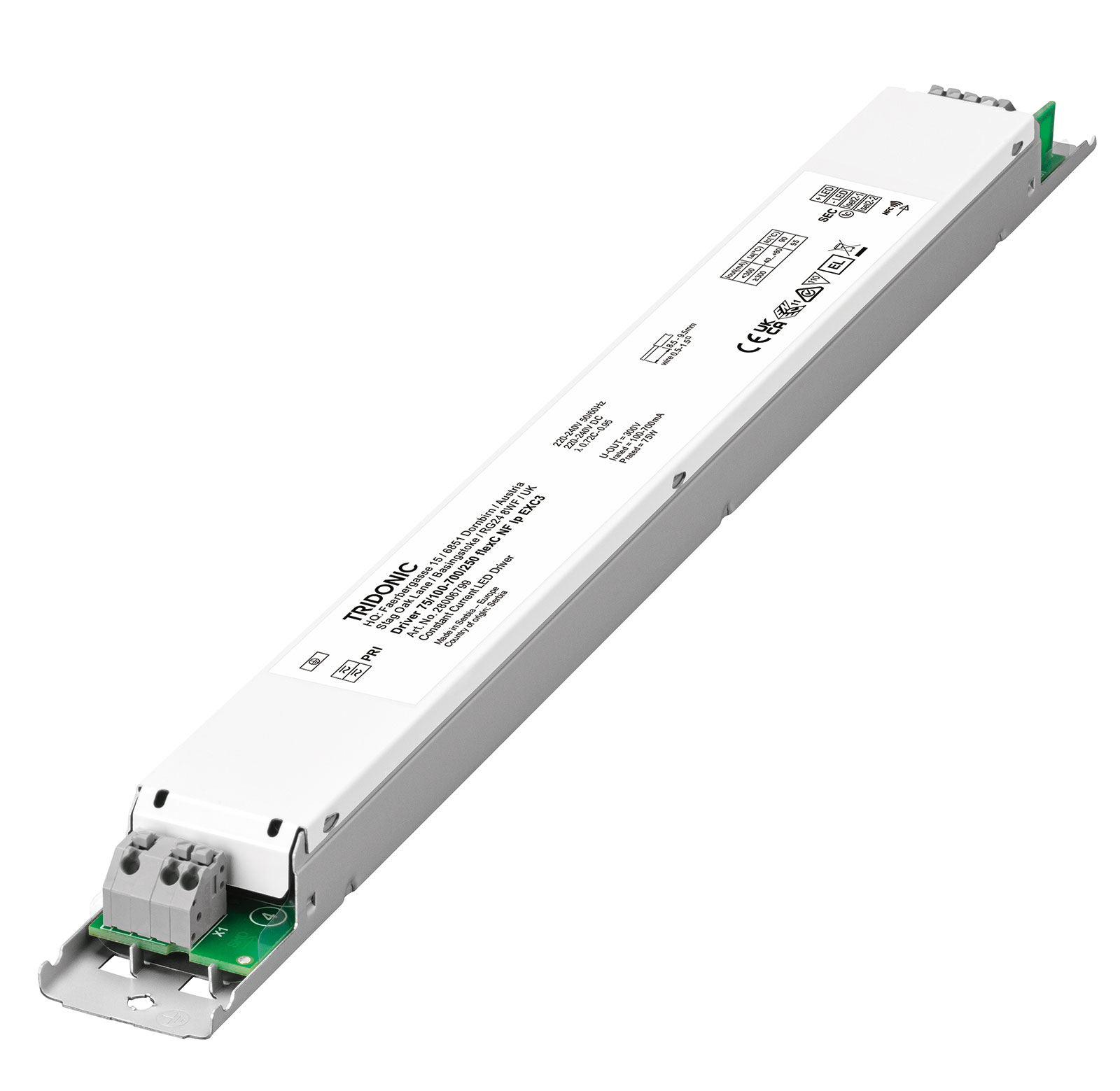 LCI 75/100-700/250 flexC NF lp EXC3 Tridonic LED Konverter