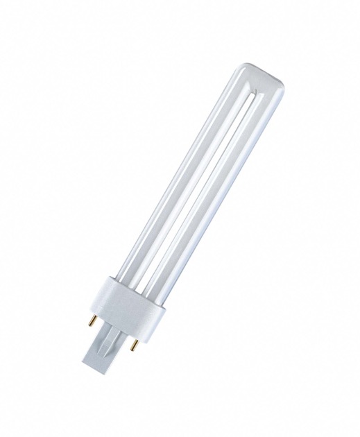 Osram Dulux-S 11W/830 - warmweiss, Sockel G23, 2 Stift, Länge 237mm, 900lm Osram Dulux-S 11W/830 - warmweiss, Sockel G23, 2 Stift, Länge 237mm, 900lm