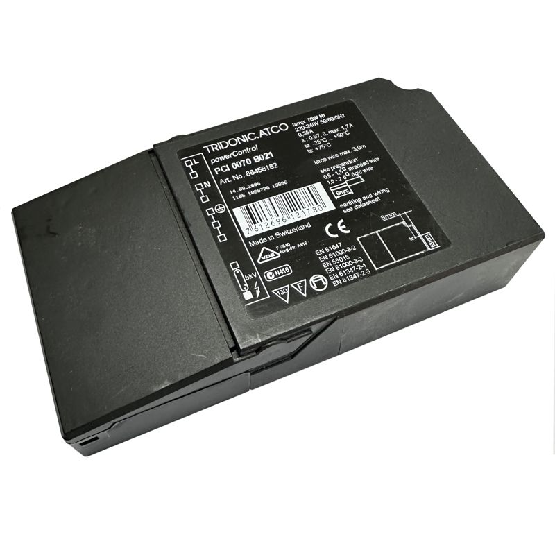 PCI 0070 B021 TRIDONIC EVG 1x70W für Metalldampflampen 70W