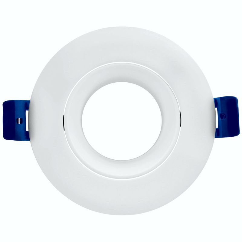 Einbauleuchte weiß, ACS Trim Ring Swivel, schwenkbar 30° für LED Module MR16 50mm
