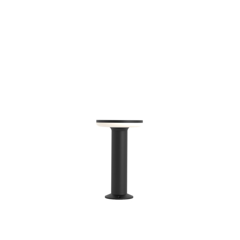 LED Pollerleuchte Mac 12W 830 890lm 100° schwarz