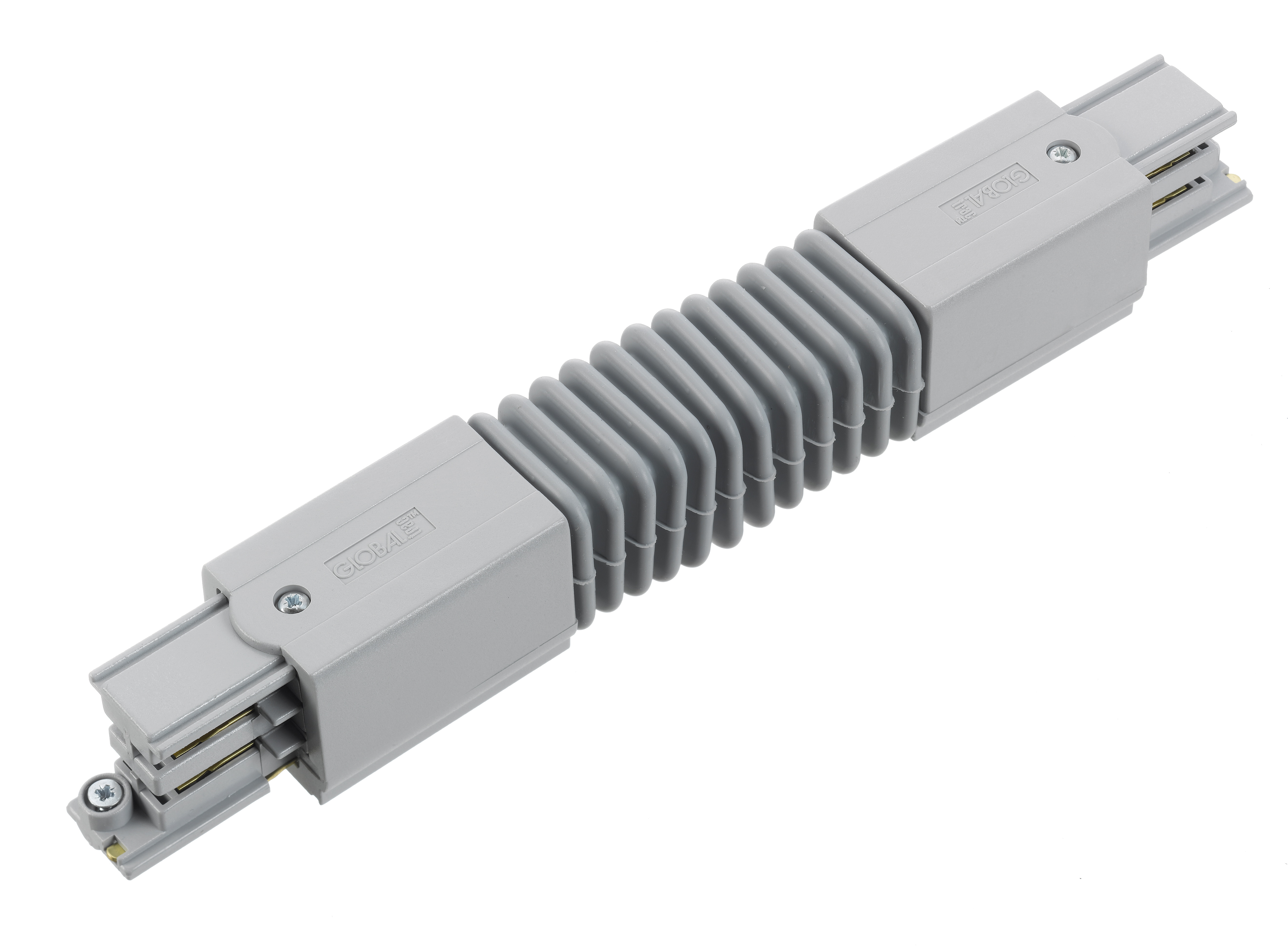 Global flexibler Verbinder / flexible Kupplung, XTS 23-1 - GRAU für Global 3 Phasen Stromschiene Bitte Beachten ! Schienenzubehör verschiedener Hersteller ist untereinander