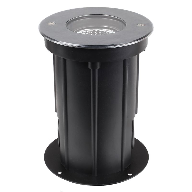Bodeneinbauleuchte Inground Advance COB small R 6W 840 LED aus Edelstahl 316 mit 24° Abstrahlwinkel und IP67 für den Außeneinsatz inkl. PVC Einbautopf Lebensdauer 50.000h 4000K (neutra Bodeneinbauleuchte Inground Advance COB small R 6W 840 LED aus Edelstahl 316 mit 24° Abstrahlwinkel und IP67 für den Außeneinsatz inkl. PVC Einbautopf Lebensdauer 50.000h 4000K (neutra