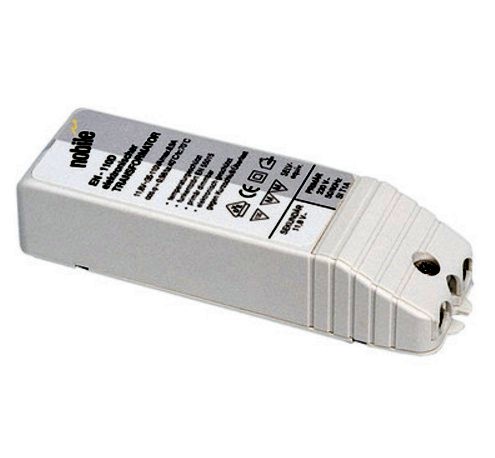 Nobile elektronischer Trafo 12V AC 100- 250VA, dimmbar mit PhasenABschnittdimmer Art. Nr. 6991407600 Auslauftye nur noch Restbestände verfügbar Nobile elektronischer Trafo 12V AC 100- 250VA, dimmbar mit PhasenABschnittdimmer Art. Nr. 6991407600 Auslauftye nur noch Restbestände verfügbar