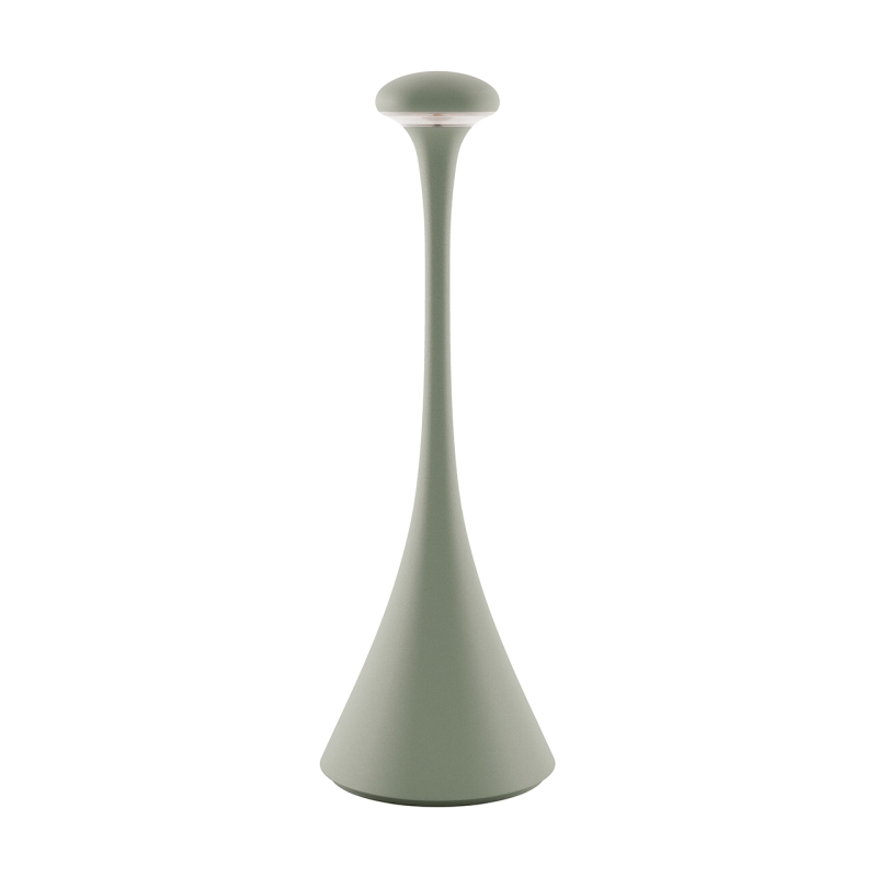 LED Akku Tischleuchte Nudrop 2,2W 822-27 168-197lm IP54 45° 380mm grün dimmbar