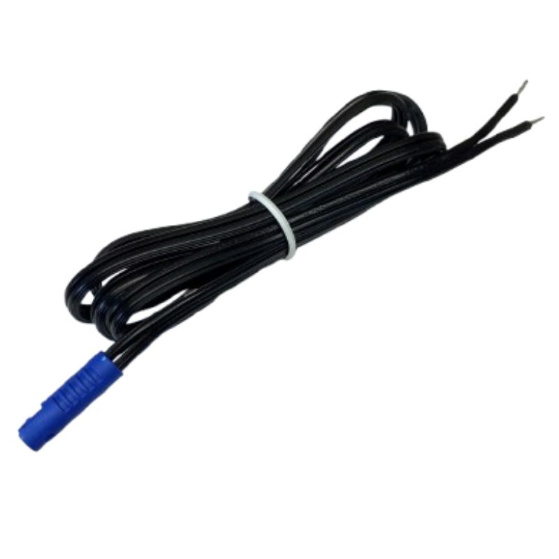 1m Anschlussabel TOP8 SPT1 2xAWG18 schwarz gewickelt mit 1 x Stecker/Kupplung und offen 1x 30/7/verzinnt - BLAU Besonders geeignet für die Möbelindustrie sowie Messe- und Ladenbau. Per 1m Anschlussabel TOP8 SPT1 2xAWG18 schwarz gewickelt mit 1 x Stecker/Kupplung und offen 1x 30/7/verzinnt - BLAU Besonders geeignet für die Möbelindustrie sowie Messe- und Ladenbau. Per
