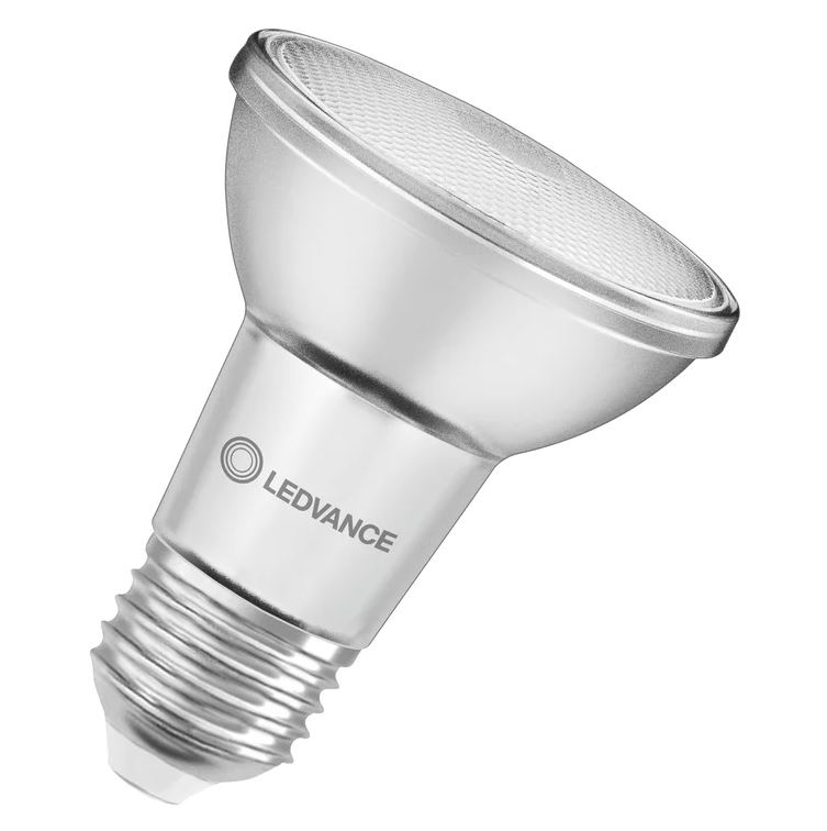 Parathom PAR 20 50 36° 6.4W 927 E27 230V Dim Abstrahlwinkel 36°DIMMBAR! warmweiss 2700°K mittlere Lebensdauer: 25.000 Lichtstrom: 350lm 20W = 50W Glühlampe Abmessung: L Parathom PAR 20 50 36° 6.4W 927 E27 230V Dim Abstrahlwinkel 36°DIMMBAR! warmweiss 2700°K mittlere Lebensdauer: 25.000 Lichtstrom: 350lm 20W = 50W Glühlampe Abmessung: L