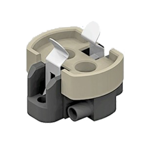 Fassung Gx12-1 für SDW-TG und Bäro Mini BFL Lampen, KERAMIK, 2A-250V (5kV), T250, 50 und 100W, ENEC03 / LCP bis 270°C Fassung Gx12-1 für SDW-TG und Bäro Mini BFL Lampen, KERAMIK, 2A-250V (5kV), T250, 50 und 100W, ENEC03 / LCP bis 270°C
