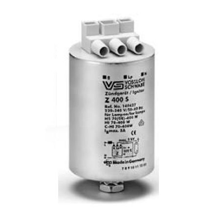 Z400S Zündgerät / Ignitor - elektronisches Überlagerungszündgerät für 70W - 400W Zündspannung: 4-5kV ØxL: 45x76+10mm Vossloh-Schwabe