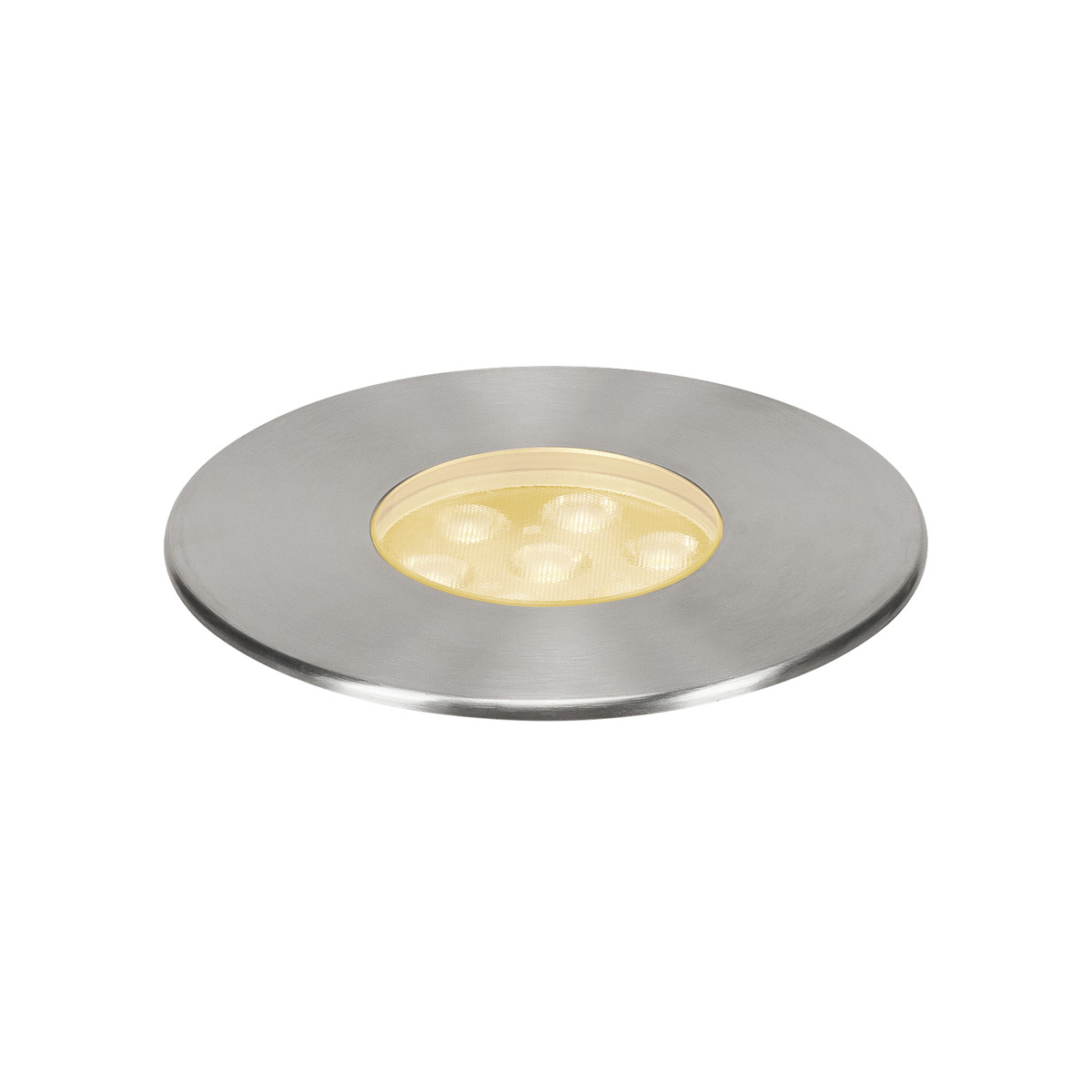 DASAR 150 Premium LED Bodeneinbauleuchte 17W, 3000K, IP67, rund, Blende edelstahl, 30°