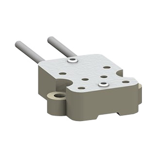 Fassung G5,3, mit Silikon Zuleitungen 12cm, weiß, 1mm² (bis 180°C) 10A - 24V / T350, für Halogen Niedervoltlampen; ENEC03,  Fassung G5,3, mit Silikon Zuleitungen 12cm, weiß, 1mm² (bis 180°C) 10A - 24V / T350, für Halogen Niedervoltlampen; ENEC03,