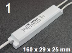 Neon EVG 20/1 SL 990V~/20mA Fabrikat Hansen für Hochspannungsleuchtstoffröhren NEON Für BLAU Entladung Sekundär: max. 990V~/20mA Konstantstrom Primär: 230V~(+/-5%) 50-60Hz, 0,2A Ge