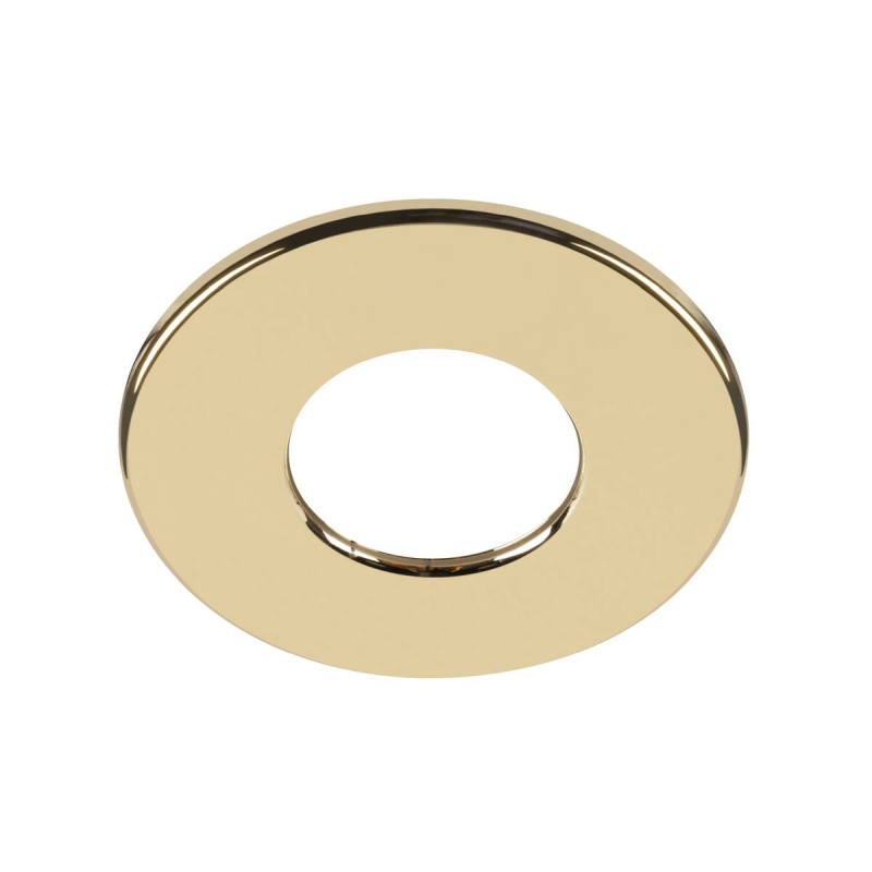 Universal Einbauleuchte Abdeckung für Art.Nr: 1007095 (starr) ØxH: 88x0.35mm Gold Rund IP20 