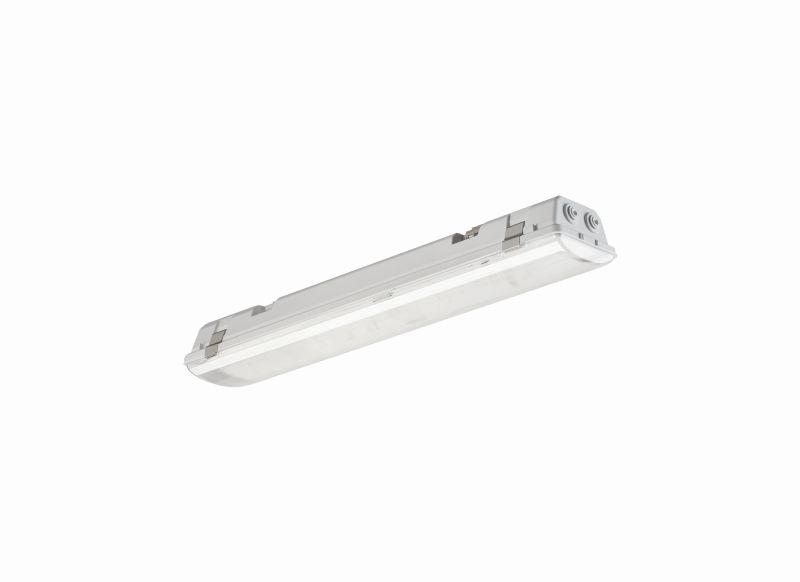 Start Waterproof LED Single 1200 22W 2800lm 840 IP65 integrierte wetterfeste LED Leuchte mit UV stabilisiertem Flachdiffusor und linearen Prismen, die für ein gleichmäßiges Lichtbild sorgen un Start Waterproof LED Single 1200 22W 2800lm 840 IP65 integrierte wetterfeste LED Leuchte mit UV stabilisiertem Flachdiffusor und linearen Prismen, die für ein gleichmäßiges Lichtbild sorgen un