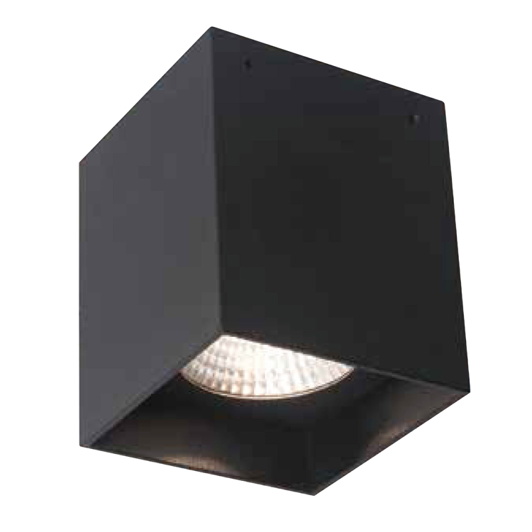 LED Deckenaufbauleuchte Square Big Square von Molto Luce in SchwarzForm: QuadratischAbmessung: 120x120x158mmCRI >80Direkter Anschluss an 230V, inkl. Konverter LED Deckenaufbauleuchte Square Big Square von Molto Luce in SchwarzForm: QuadratischAbmessung: 120x120x158mmCRI >80Direkter Anschluss an 230V, inkl. Konverter
