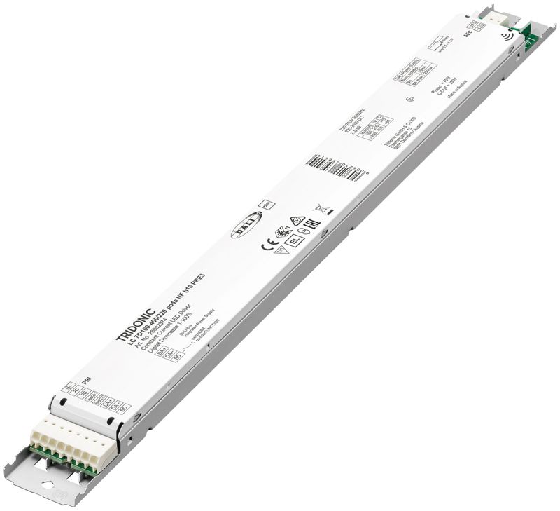 LC 75/100-400/220 po4a NF h16 PRE3 DALI dimmbarer LED Treiber - Konstantstrom Dimmbar: one4all (DALI-2 DT 6, DSI, switchDIM, corridorFUNCTION) Konfigurieren und Dimmen über Netz "ready2mai