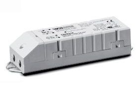 EST 70/12.380 Elektronischer Trafo 20-70W 230V auf 12V AC, mit Zugentlastung, LxBxH: 128x37x28mm Elektronischer Sicherheitstrafo für Halogen Niedervolt Glühlampen 12V DIMMBAR: mit PhasenAN