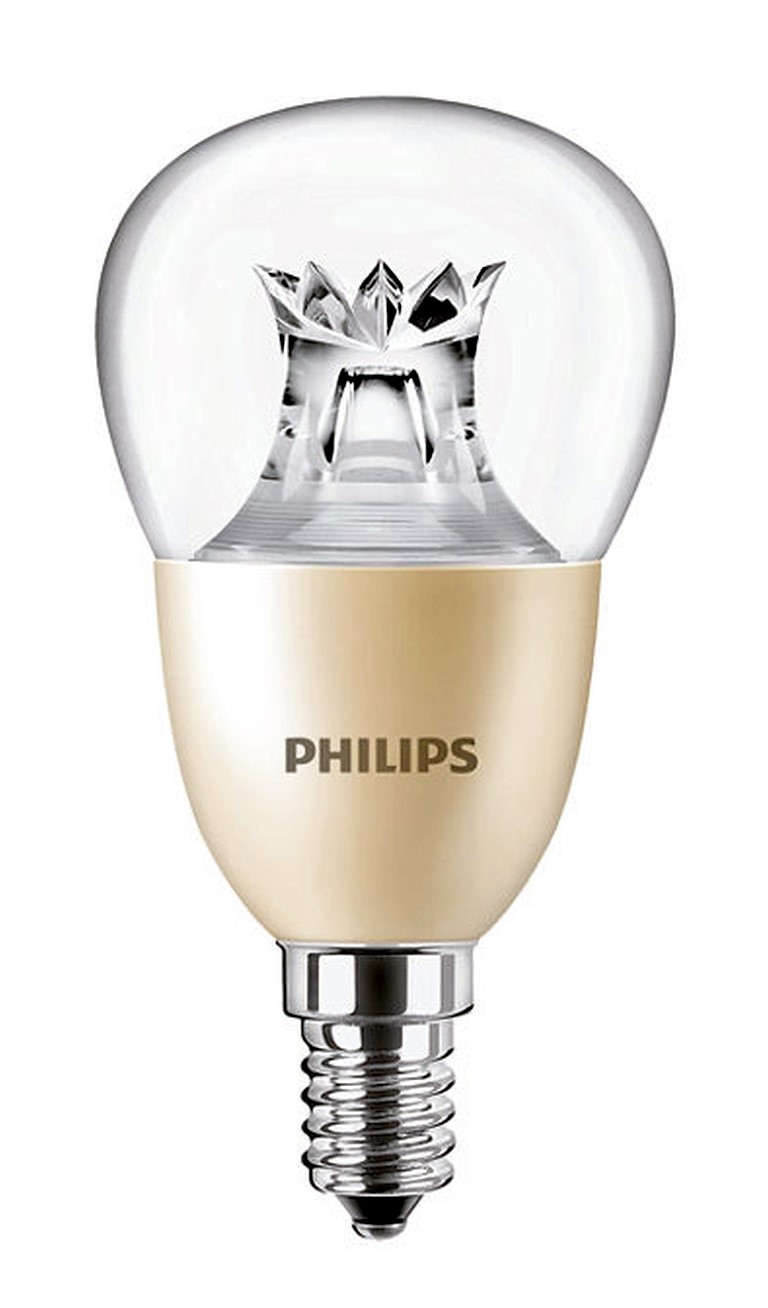 Philips MASTER LEDluster P50 CL 8-60W 827 E14 Klar DIM  Philips MASTER LEDluster P50 CL 8-60W 827 E14 Klar DIM