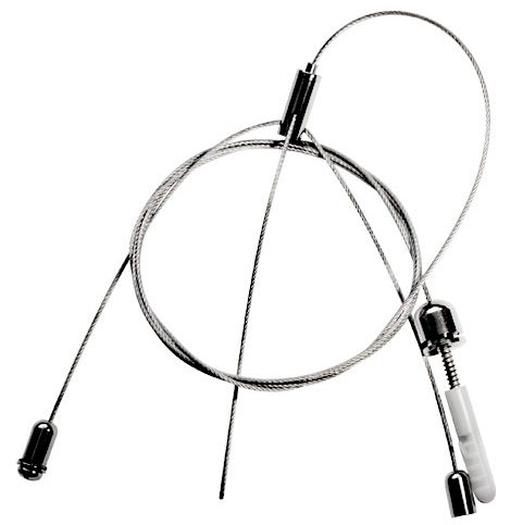 Abpendelset (2 Stück) für LED Leuchte TYBIA, Seillänge 150cm Abpendelset (2 Stück) für LED Leuchte TYBIA, Seillänge 150cm