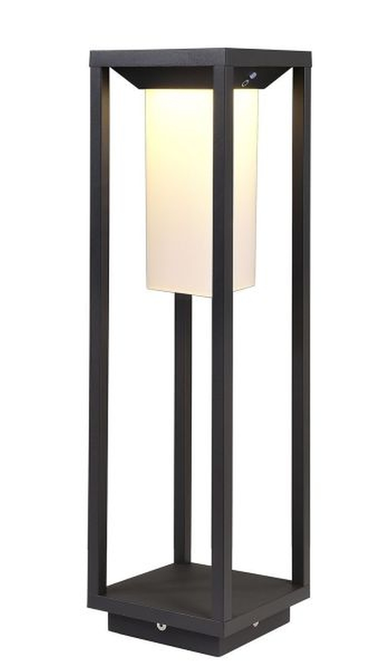 LED Akku Solar Standleuchte Samas 2,2W 830 135lm IP54 98° schwarz LED Akku Solar Standleuchte Samas 2,2W 830 135lm IP54 98° schwarz