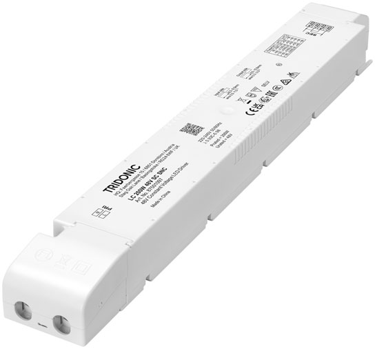 Konstantspannungs-LED-Treiber LC 200W 48V DC SC Leistung: 200W Ausgangsspannung 48V DC Abmessungen: 325x43x30mm Schutzklasse: IP20 Lebensdauer bis zu 70.000h INDUSTRY PACK