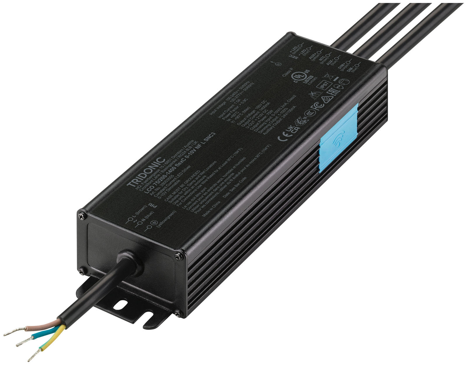 LCO 150/200-1400 flexC 0-10V NF L SNC3 Konstantstromkonverter 14,4-200W 400V DC